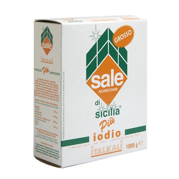 Coarse Sea Salt 'Sale di Sicilia' | Pack of 12 x 1kg