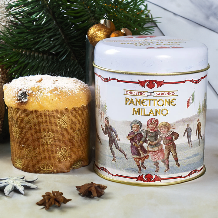 Chiostro di Saronno Classic Mini Panettone In Metal Tin | 100gr