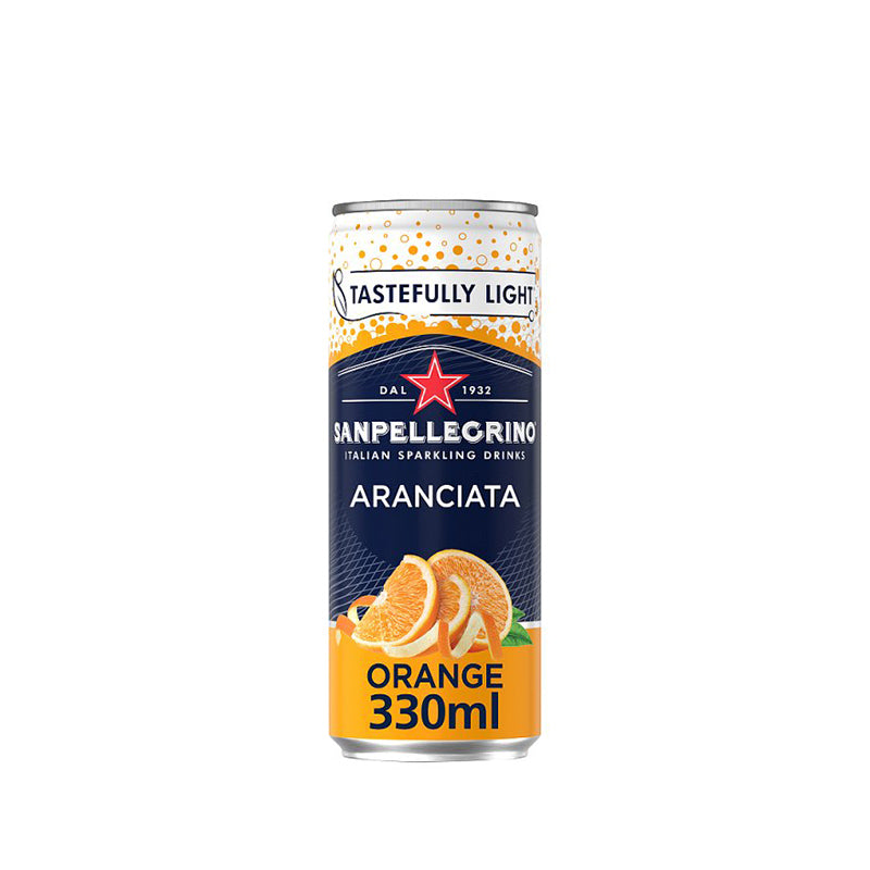 San Pellegrino Aranciata can | 24 x 330ml