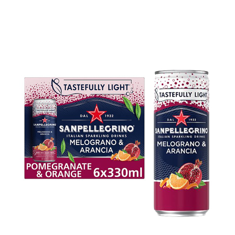 San Pellegrino Pomegranate & Orange | 6x330ml