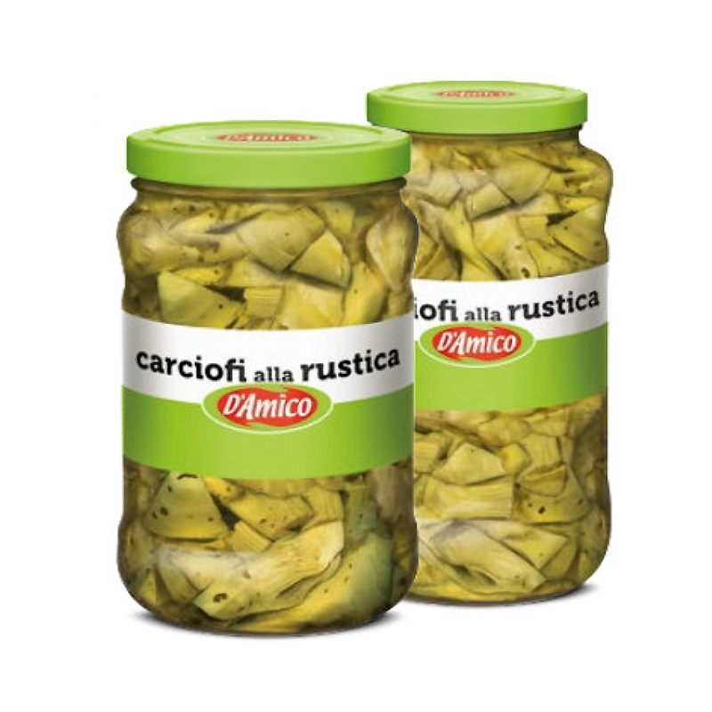 Seasoned Sliced Artichoke in oil | 1.6kg