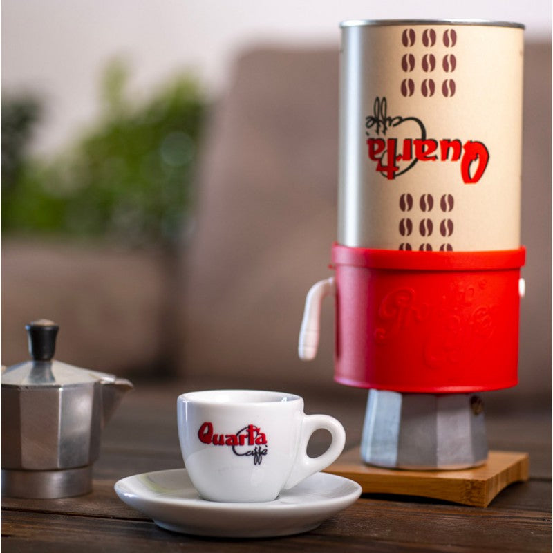 Quarta Caffè Dispenser with AVIO ORO blend | ground 250g