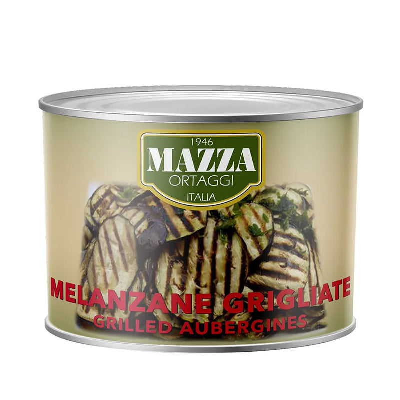 Grilled Aubergines in Sunflower Oil, Mazza | 2Kg