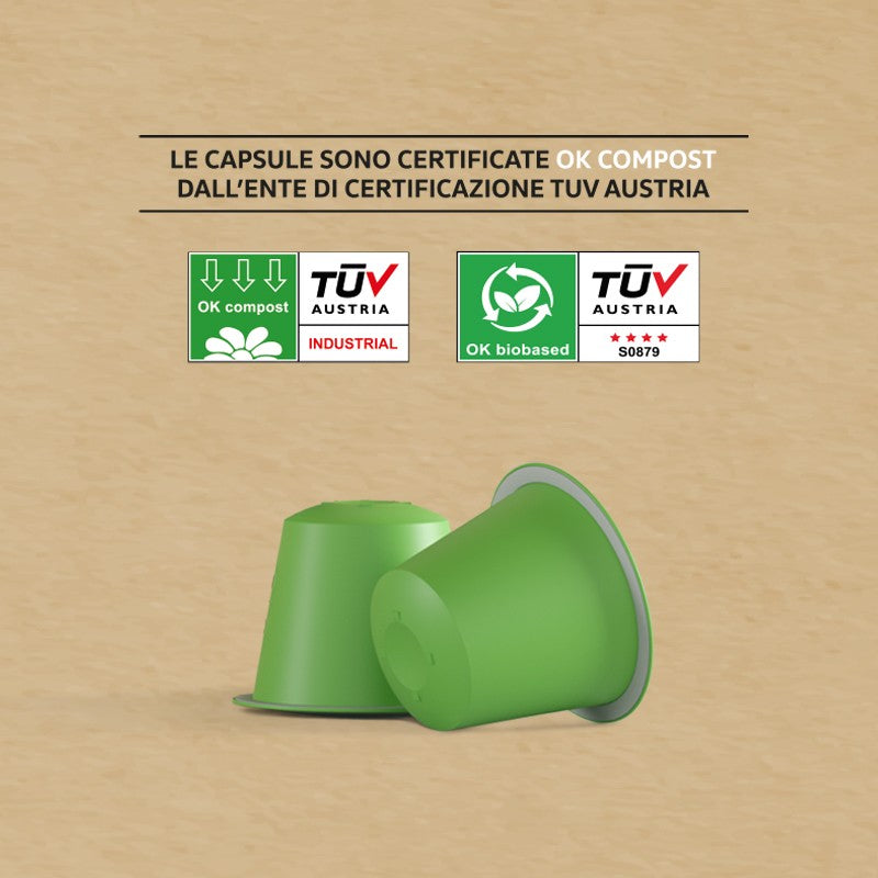 Quarta Caffè 100% Vegetable & Compostable Capsules | 10pcs