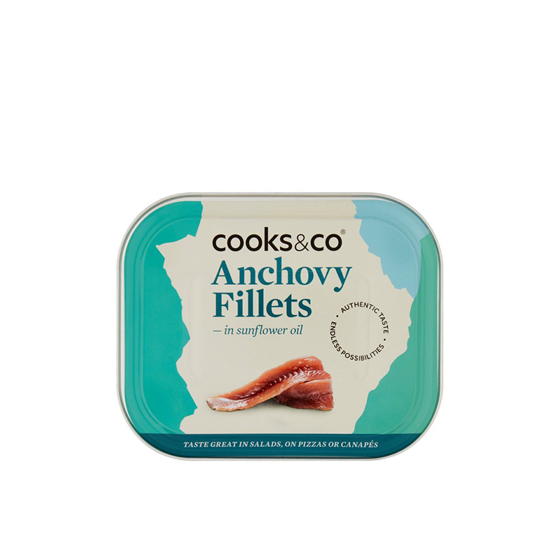 Anchovies fillets in sunflower oil | 365gr