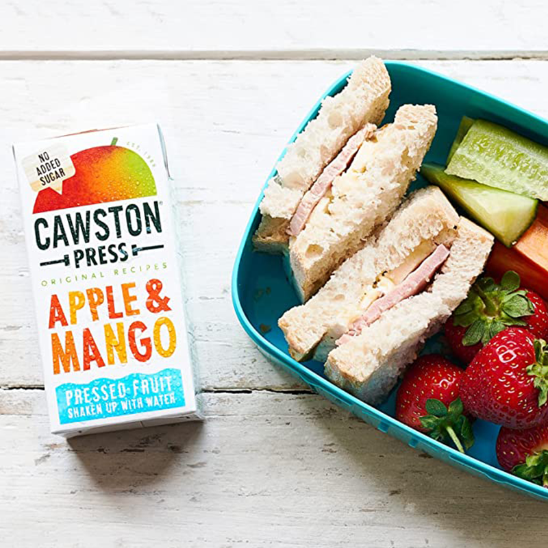 Cawston Press Apple & Mango Juice | Pack of 18 x 200ml