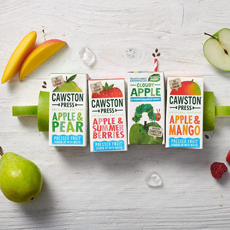 Cawston Press Apple & Mango Juice | Pack of 18 x 200ml